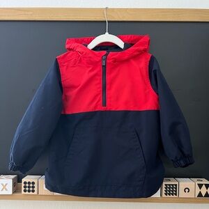 Toddler pullover wind breaker